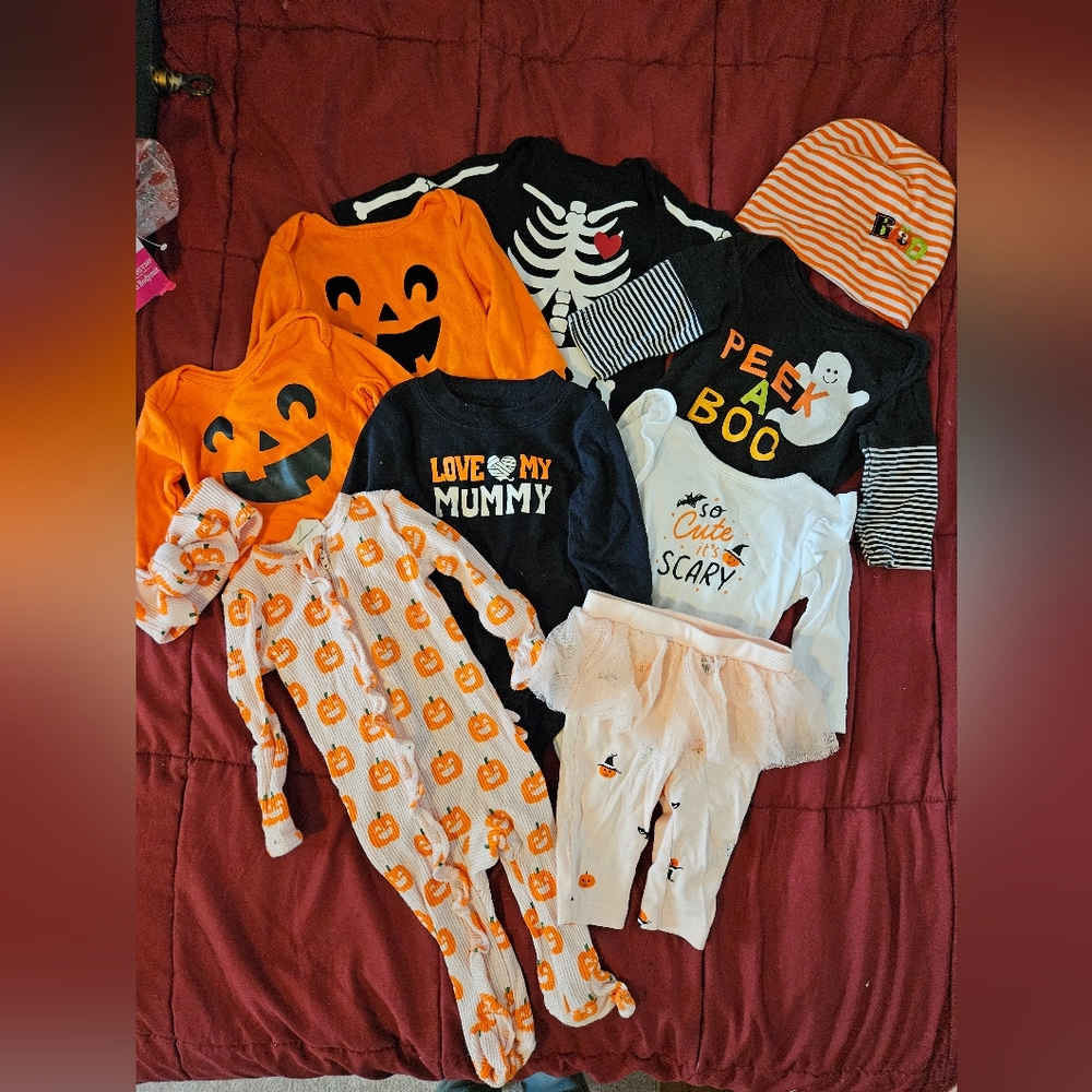 Halloween Baby Clothing Set 3-6m